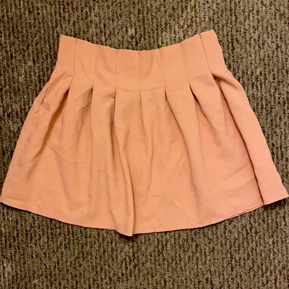 Coral Pink Skirt
